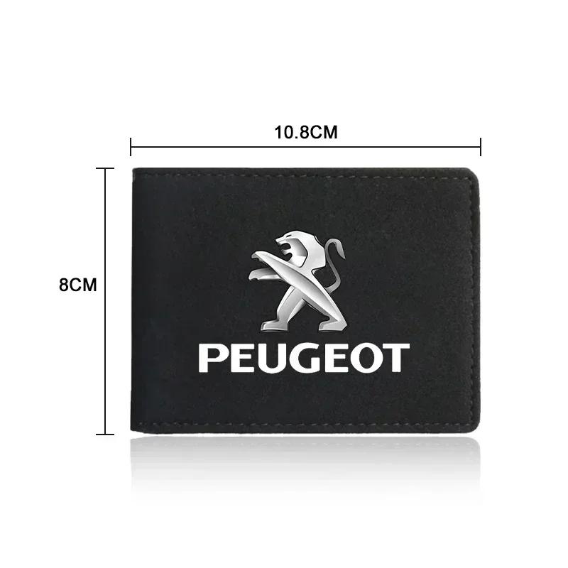 Adesivo de Carro Porta-Identificação de Carro Clipe para Cartão de Visita de Motorista Acessórios de Armazenamento Automotivo Para Peugeot 308 307 206 208 207 3008 508 40