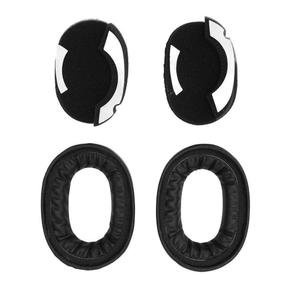2PCS Leather Replacement Ear Pads Ear Covers for Elite 85h Wireless Headset Electronic Devices