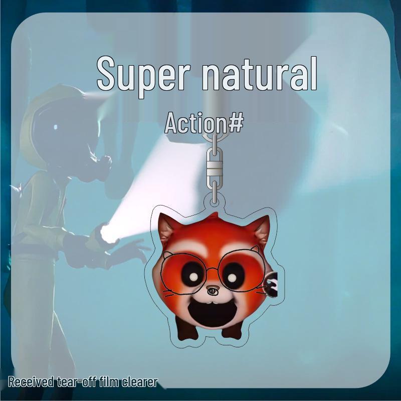 Supernatural Action Little Bear Keychain & Backpack Pendant