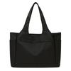 Neorry Women's A4 Tote Bag, Large, Lightweight, Nylon, Multifunctional, with Pockets, Solid Color, Stylish, Cute