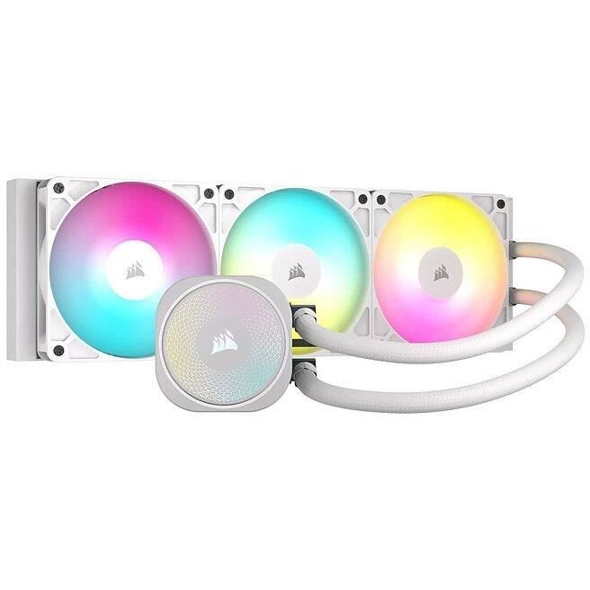 PC Cooling - CORSAIR - CW-9060095-WW - NAUTILUS 360 ARGB WHITE Liquid CPU Cooler