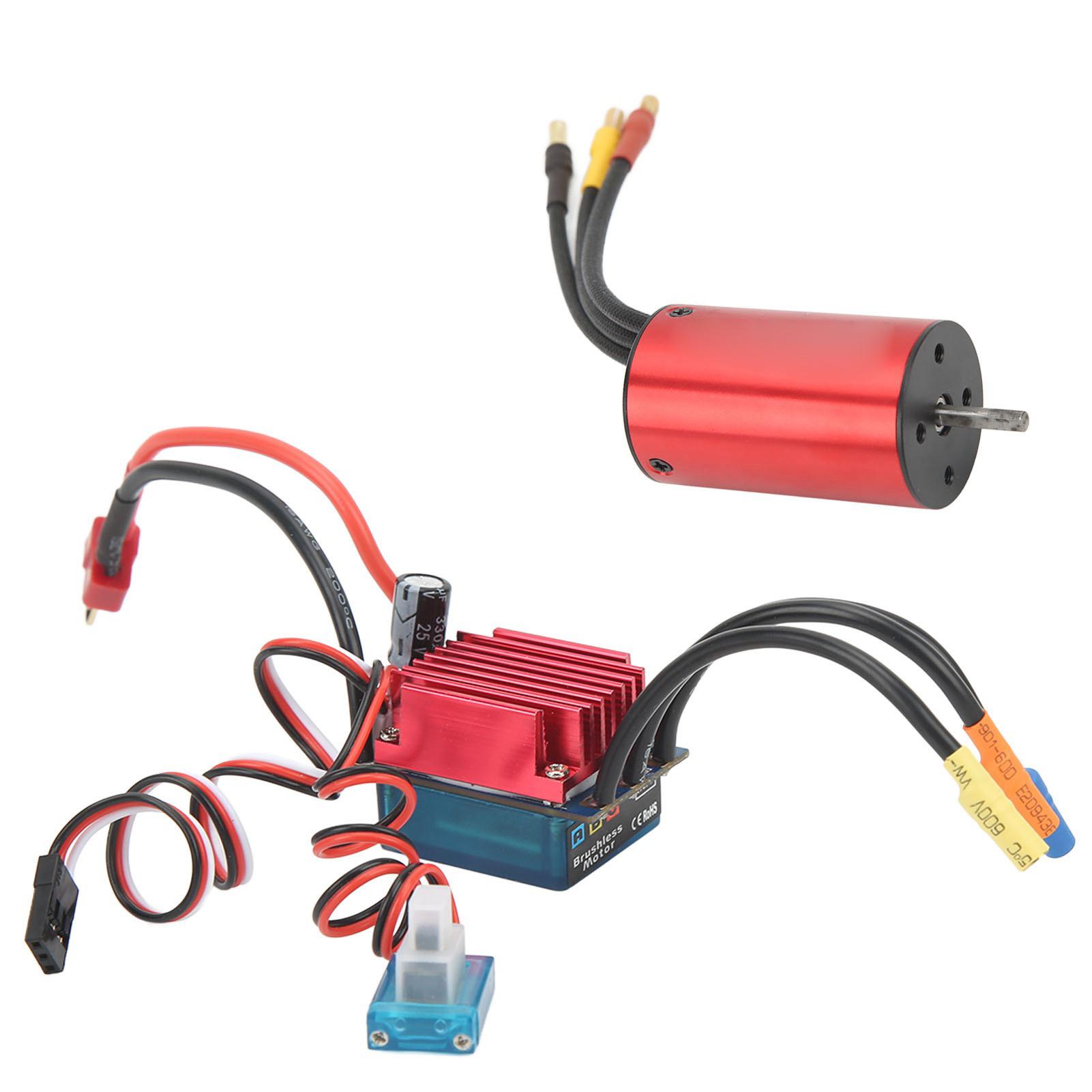 

2845 2800KV Waterproof Brushless Motor and ESC Set CNC Machining Multiple Protection Brushless
