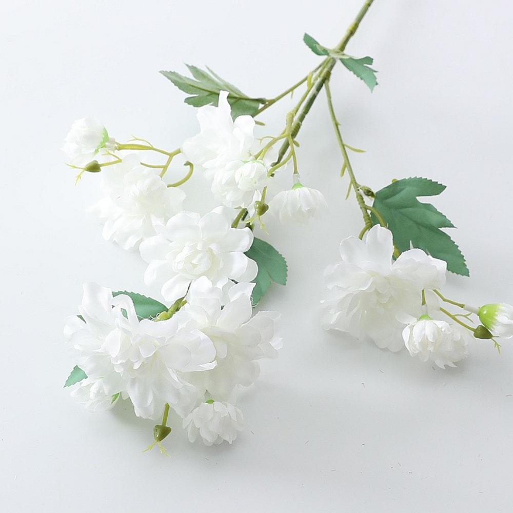 Boho Style Artificial Peony Bouquet Silk Fake Flower Realistic Peony Branch  Wedding Bouquets