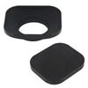 Haoge 39mm Square Metal Lens Hood with Shade Design and Cap for 39mm Lenses of and other 39mm filter thread LH-B39T Screw-In Canon, Nikon, Sony,