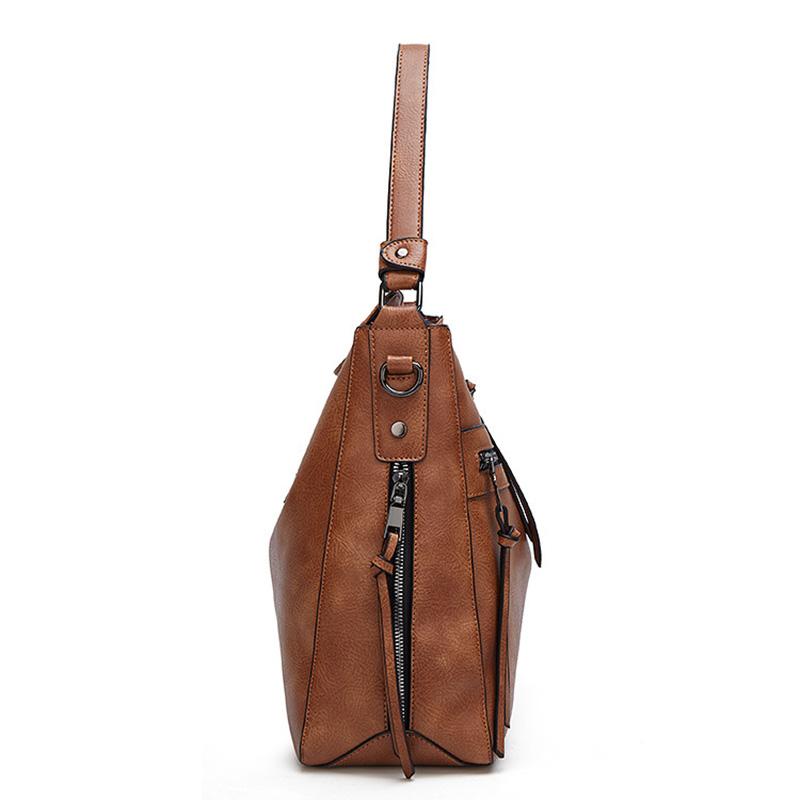 New Fashion Women Handbags PU Leather Tote Bags Ladies Shoulder Bag Messenger Bag Female Crossbody Bags Vintage Satchel