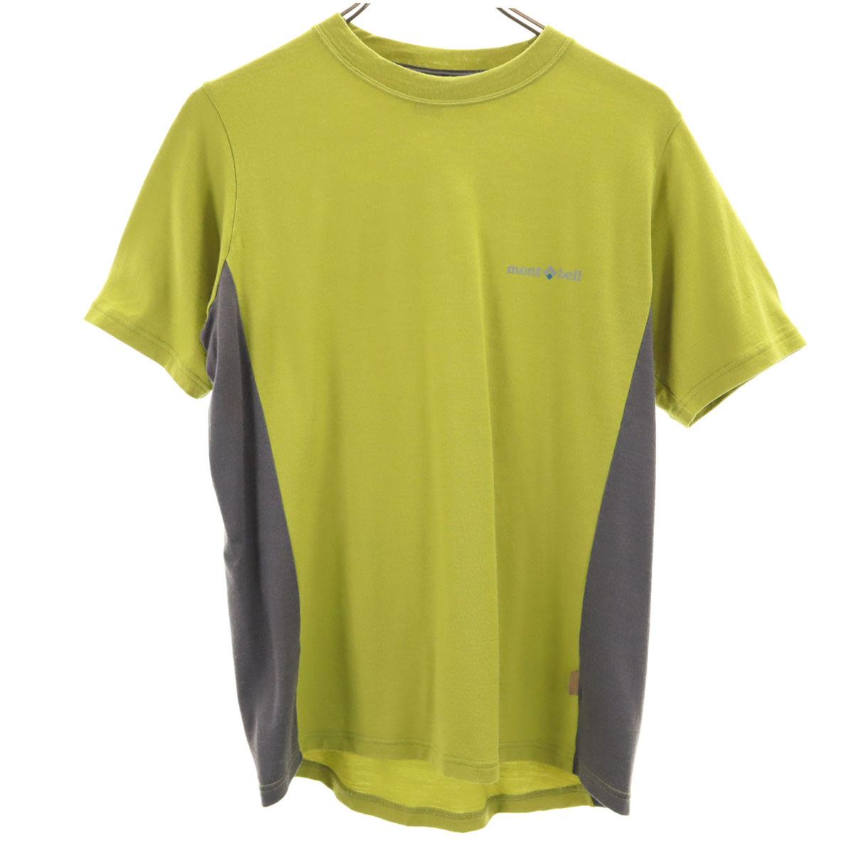

mont-bell Short sleeve T-shirt S Matcha Outdoors Men s Used