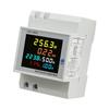 Single Phase LCD-Digital Display Wattmeter Alternating Current Power Consumption Energy Electric Meter Electric Din Rail