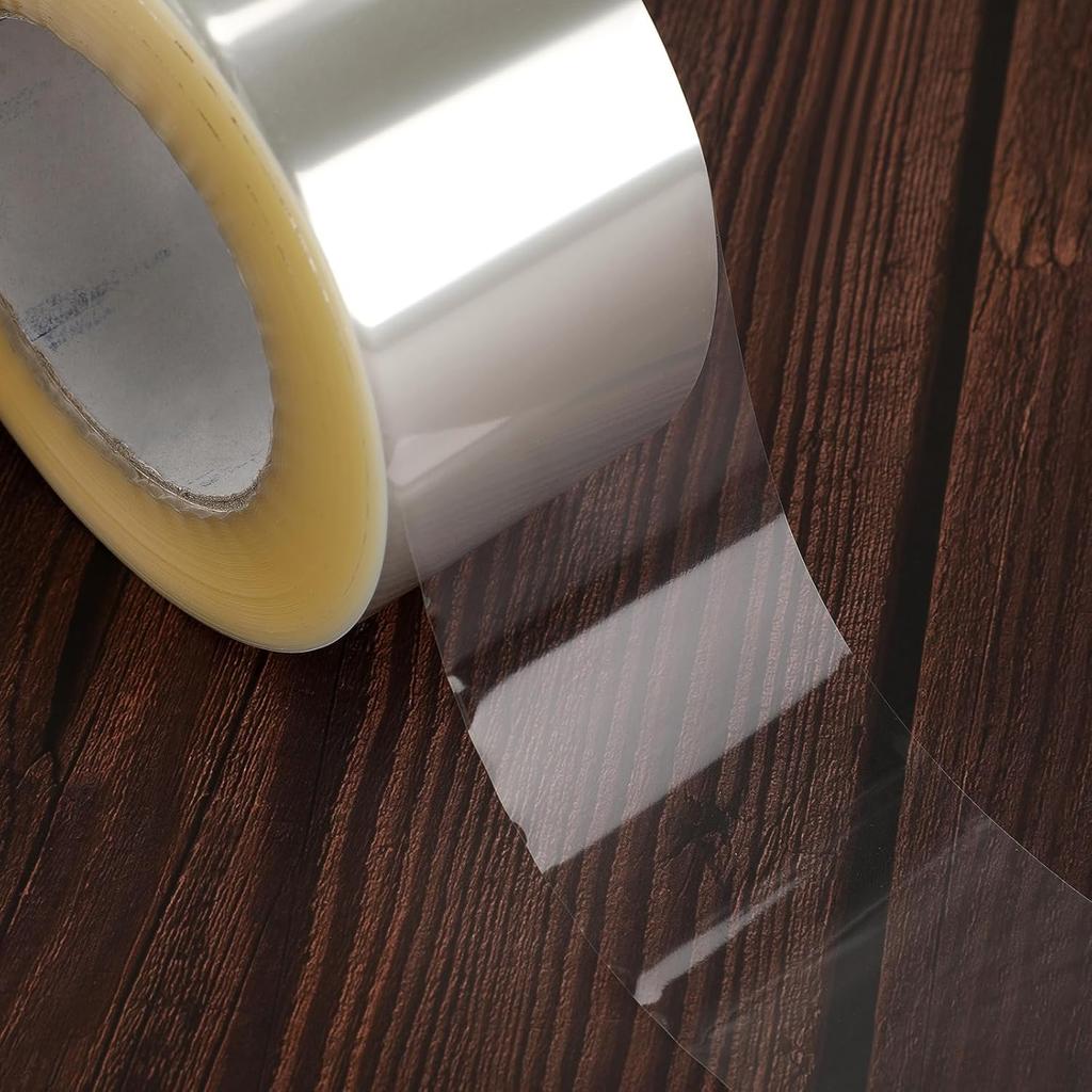 STOBAZA Mousse Cake Collar Clear Cake Strips Transparent Acetate Cake Collar Roll Sheet Cake Surrounding Edge for Chocolate Mousse Baking Decorating