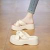 Cool Slippers Women's Summer Wear 2025 New Thick-soled Beach Sandals Internet Celebrity Women's Casual Lazy Fashion One-word Drag