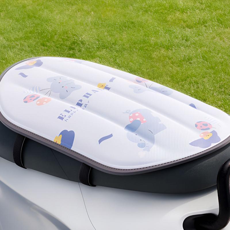 Motorcycle Seat Cooling Pad Motorcycle Seat Gel Cushion Comfortable Soft Cool Cushion Mat Portable