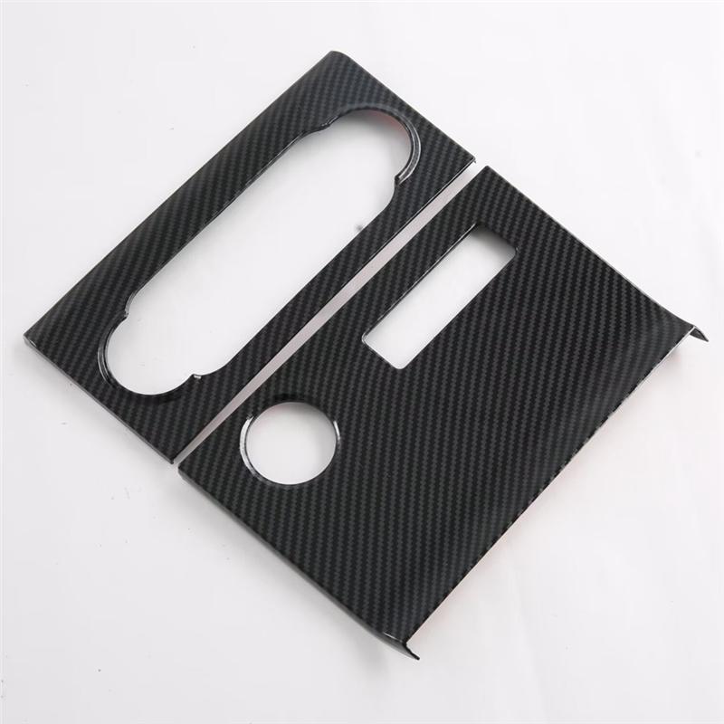 Center Console Panel Trim Interior Car Center Console Accessories Carbon Fiber For Toyota Veloz -2024