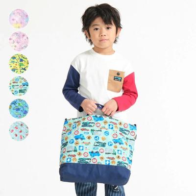 [Children's Clothing] Kids Foret (Kids Foret) Unicorn, Dinosaur, Working Car, Strawberry Pattern Lesson Bag B11602
