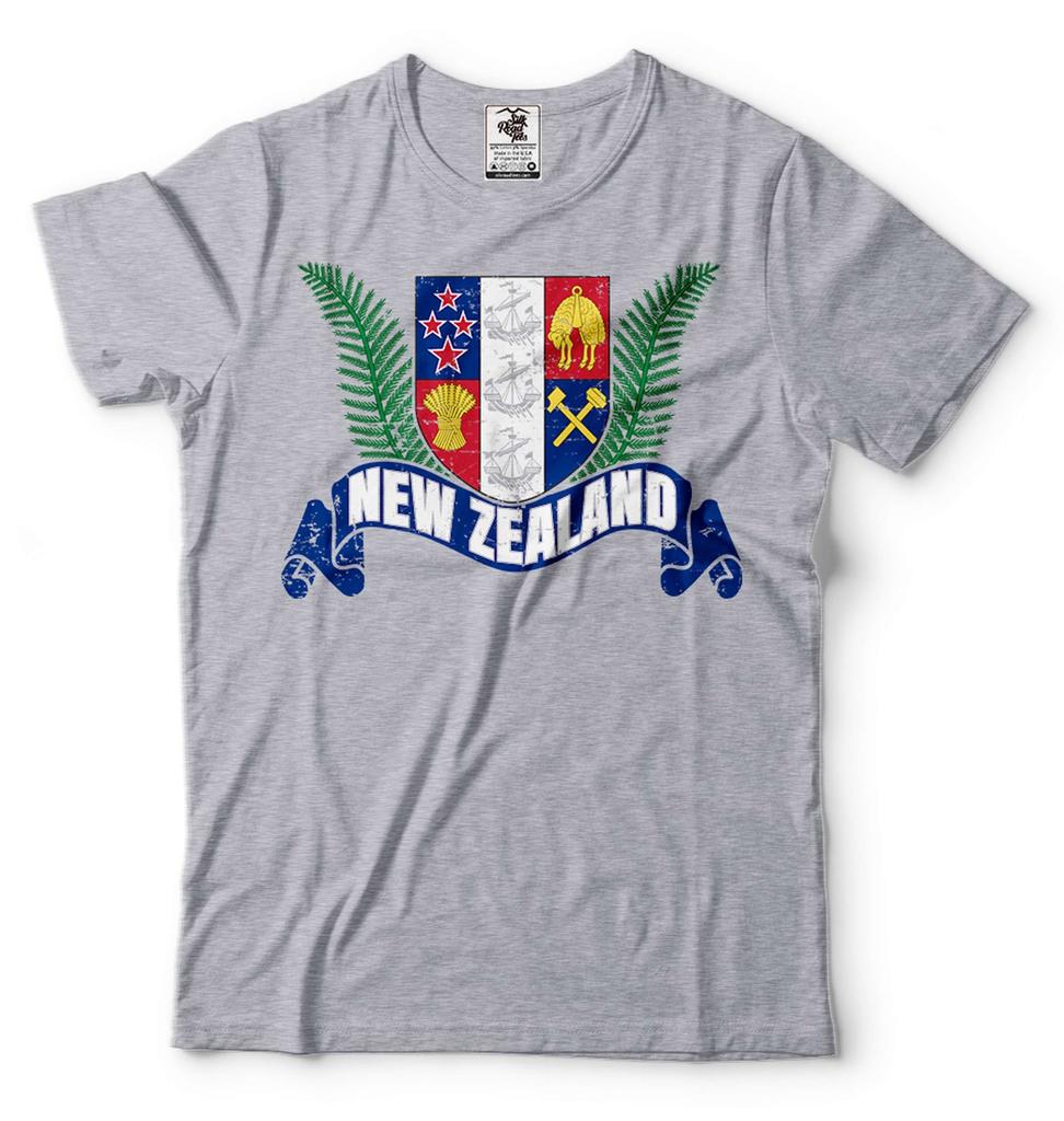 New Zealand Unisex Shirt New Zealand Country Flag Logo Shirt New Zealand Shirt