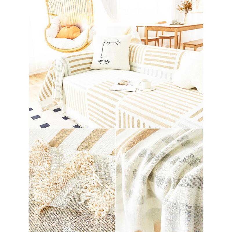 Chenille Sofabezug Stoff Ins Style Sofabezug Vollbezug Vier Jahreszeiten Universal Doppelt Verdicktes Sofa Handtuch Sofadecke