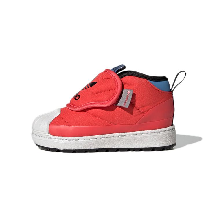 

Adidas Originals SUPERSTAR 360 Slip Resistant Abrasion Resistant Mid top Toddler Shoes Baby S23974 26