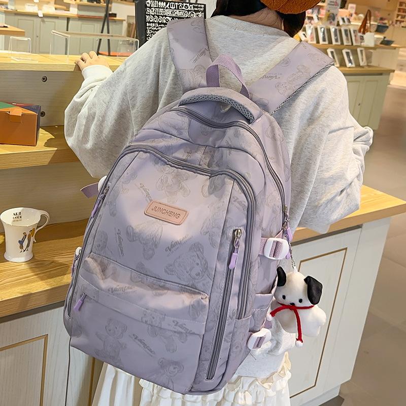 School bag Elementary school girl Junior high school student High value backpack High school student College student backpack