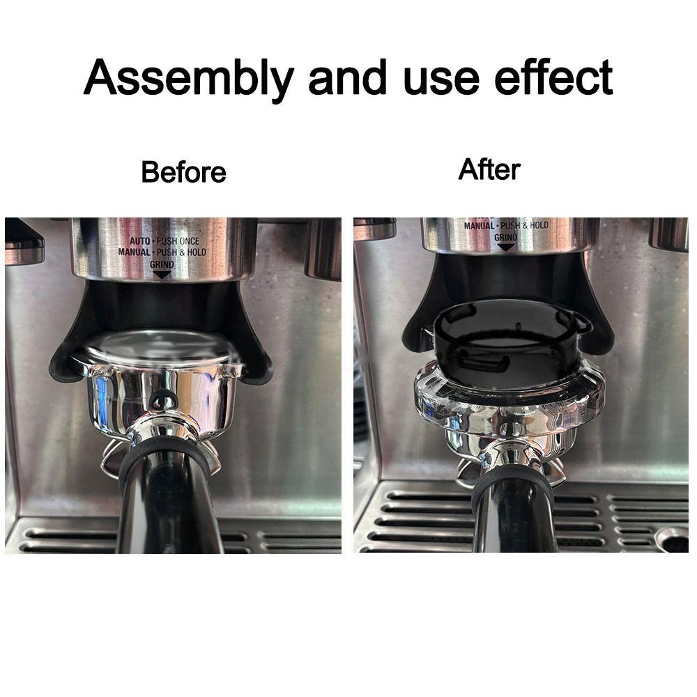 Univerzální dávkovací kroužek na kávu Coffeeware Baristův trychtýř Nástroj pro Breville Espresso