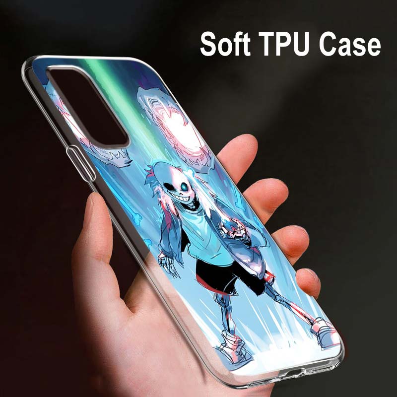 

Undertale Papyrus для OPPO Reno7 SE 6 5 ZF 4G 5G Find X2 X3 Neo Lite Pro Plus прозрачный мягкий чехол для телефона OPPO Reno6 5G