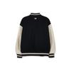 MLB Letter Logo Spliced Single-Breasted Baseball Jacket Unisex jackets Black 3AJPB0131-50BKS