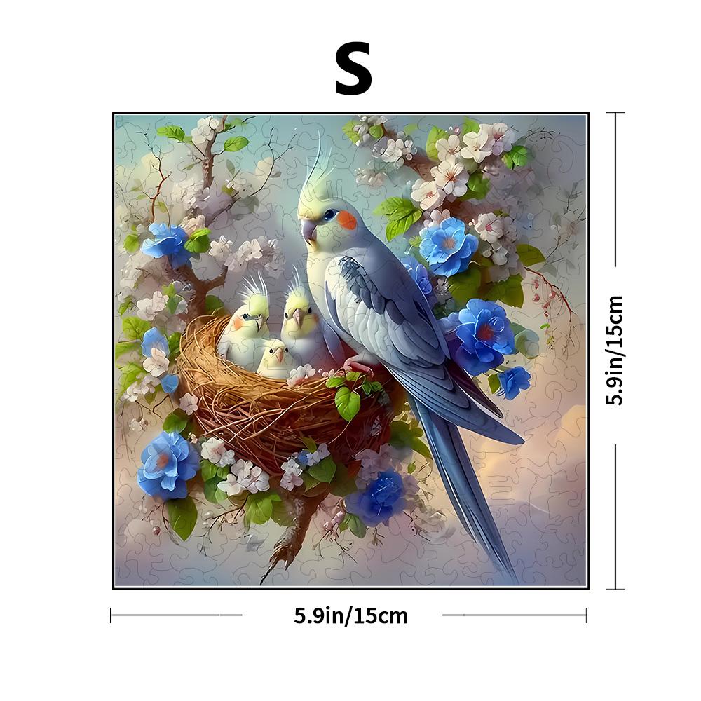 

High-Difficulty Forest Wooden Puzzle Unique Animal Shapes Home Decoration Ideal for Puzzle Enthusiasts