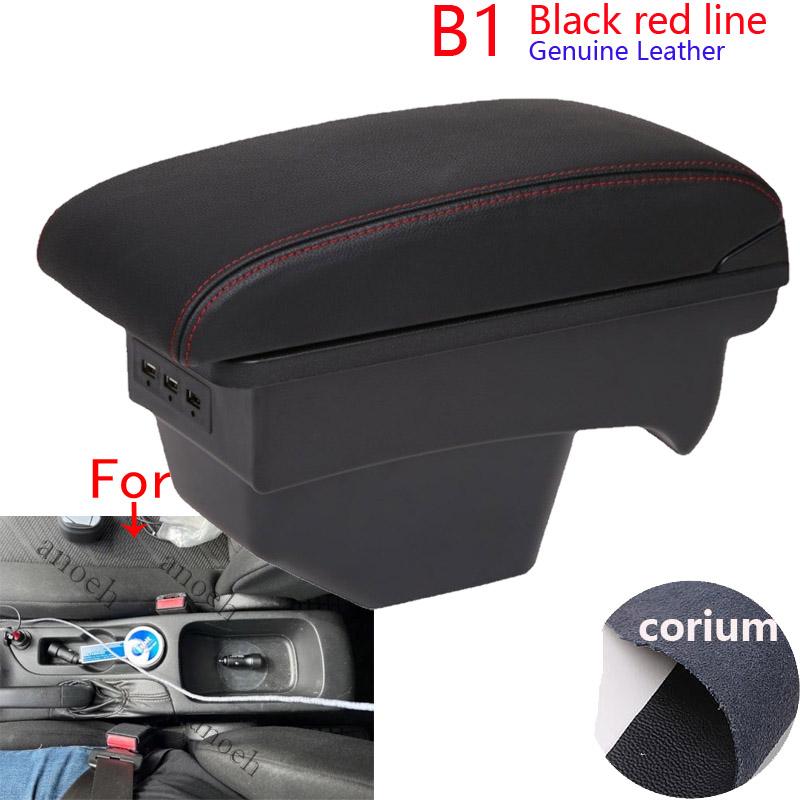 For Peugeot 308 T7 SW Armrest Box For Citroen C4 Car Armrest Retrofit Parts Storage Box USB Accessories 2008 2009 2010 2011 2012