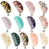 Fashion Acetate Hair Combs Tortoise Shell Hairdressing Comb Hair Styling Tool Hair Cutting Brush