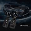 ABS Car Remote Control Central Kit Indicator Light Insulated Anti-corrosive Smooth Heats-resistant Door Lock Accessories