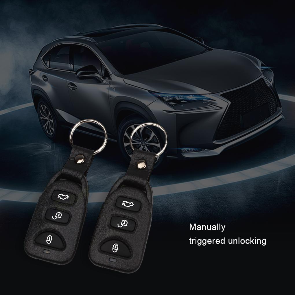 ABS Car Remote Control Central Kit Indicator Light Insulated Anti-corrosive Smooth Heats-resistant Door Lock Accessories