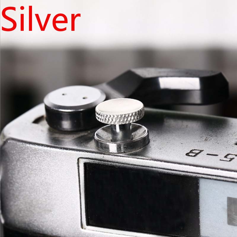 Gold Silver Black Red Metal Camera Shutter Release Button pure copper for Fujifilm XT3 XT30 XT20 Leica M series micro SLR camera