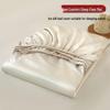 Summer Ice Silk Cooling Fitted Sheet 3-Piece Set with Anti-Slip Full Mattress Cover