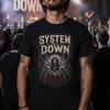Heißer Verkauf System of a Down EU UK Tour 2026 T-Shirt SYSTEM OF A DOWN Medusa Rock Style T-Shirt Y2K Herren Damen Hip-Hop T-Shirt Baumwolle Gothic Rundhals-T-Shirt