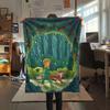 1PC  Little Prince Bloom Blanket, High quality Comfortable for All Seasons, Home Decor, Warmth and Comfort