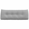 Back Cushion Cloud Grey 120 x 24 x 50 cm Fabric