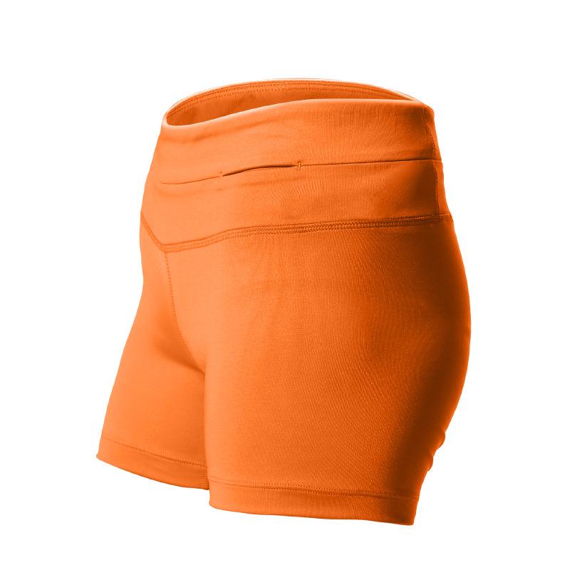 

Women s Summer Yoga and Running Quick-Dry Shorts with Waist Pack - Elastic, Breathable, 3-Point Fit for Cycling & Fitness Extra Small помаранчевий