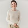 Fanzhen Women's Cashmere Round Neck Sweater