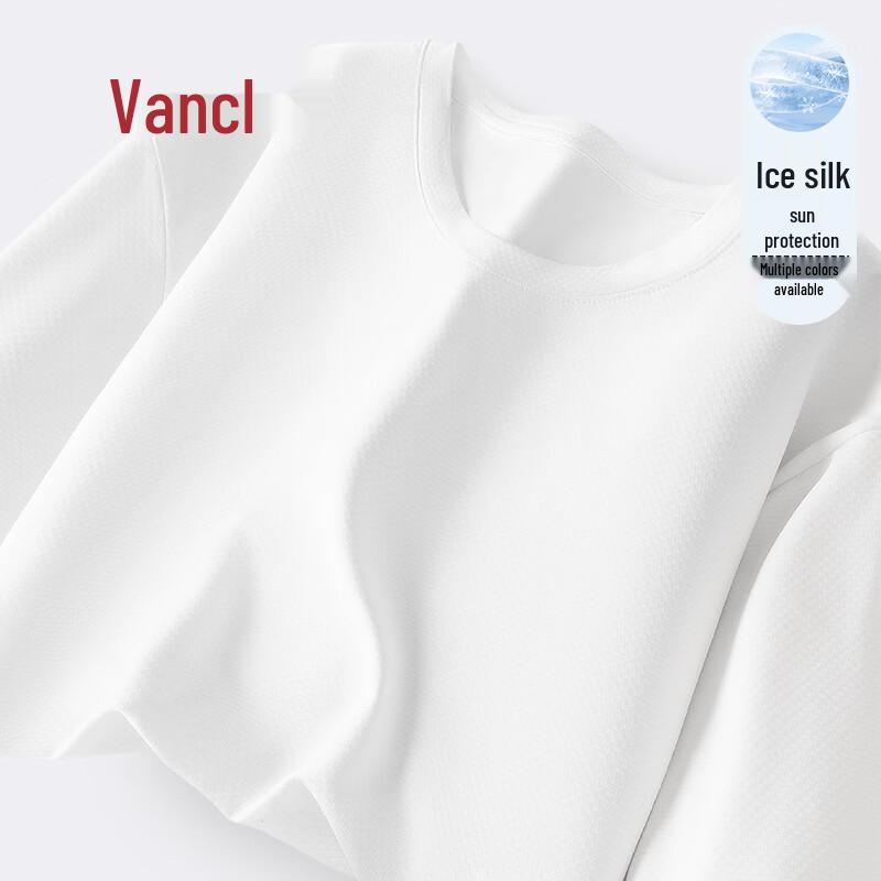 VANCL Men's Cooling Ice Silk Loose Fit Short Sleeve T-Shirt