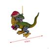 Christmas Dinosaur Pendant Acrylic Dragon Ornaments Hanging Funny for Year Door Window