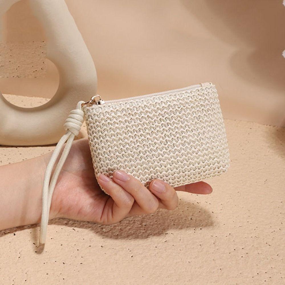 Lightweight Card Holder Earphone Case Small Lipstick Bag Sweet Mini Storage Bag  Travel
