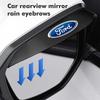 For 2pcs Car Mirror Rain Brow PVC Waterproof Rainproof Rearview Guard Escort KA Flex Everest KA Expedition Falcon Fusion