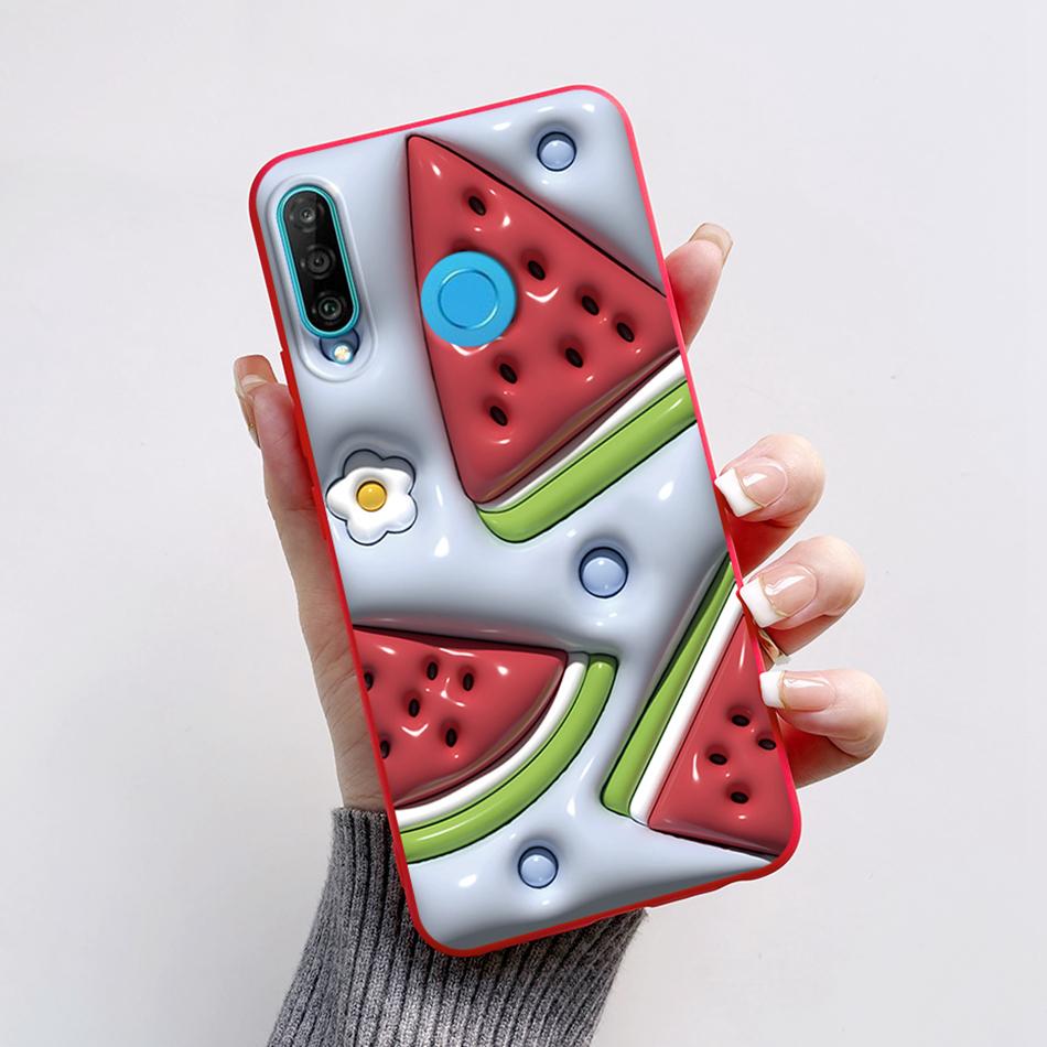 Für Huawei P30 Lite Hülle Niedlicher Bär Cartoon Frosch Weiche Matte Silikon Handyhüllen Für Huawei P30 P30Lite P30Pro P 30 Lite Pro Cover