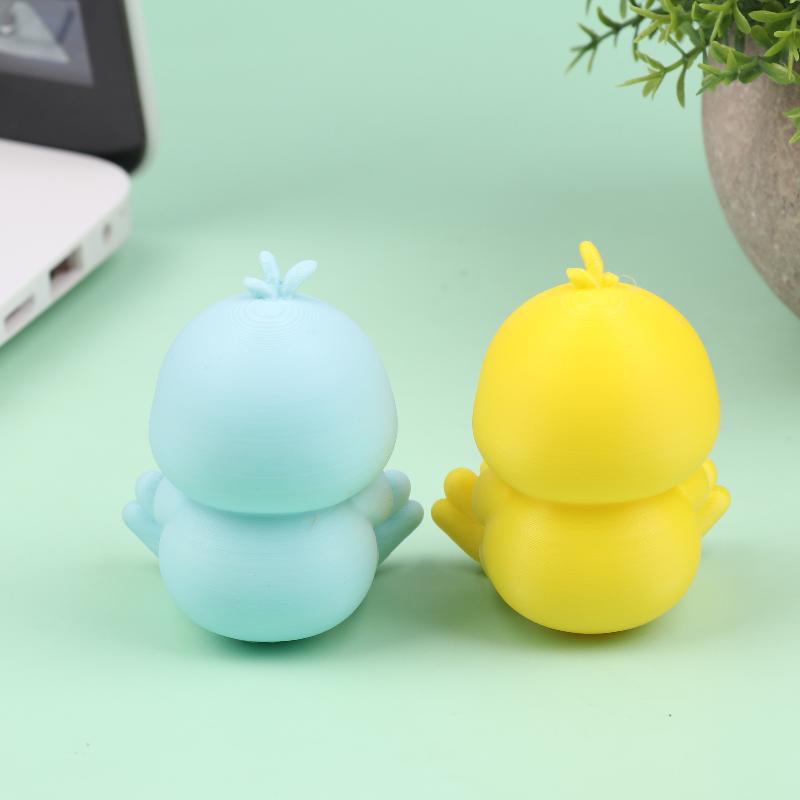 3D Printing Angry Duck Statue Angry White Eyed Funny Duck Humorous Indoor/Outdoor Home Decoration And Car Decoration