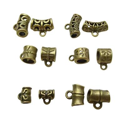 Retro Bronze Alloy Bead Connector for DIY Jewelry - Bracelet & Necklace Accessory