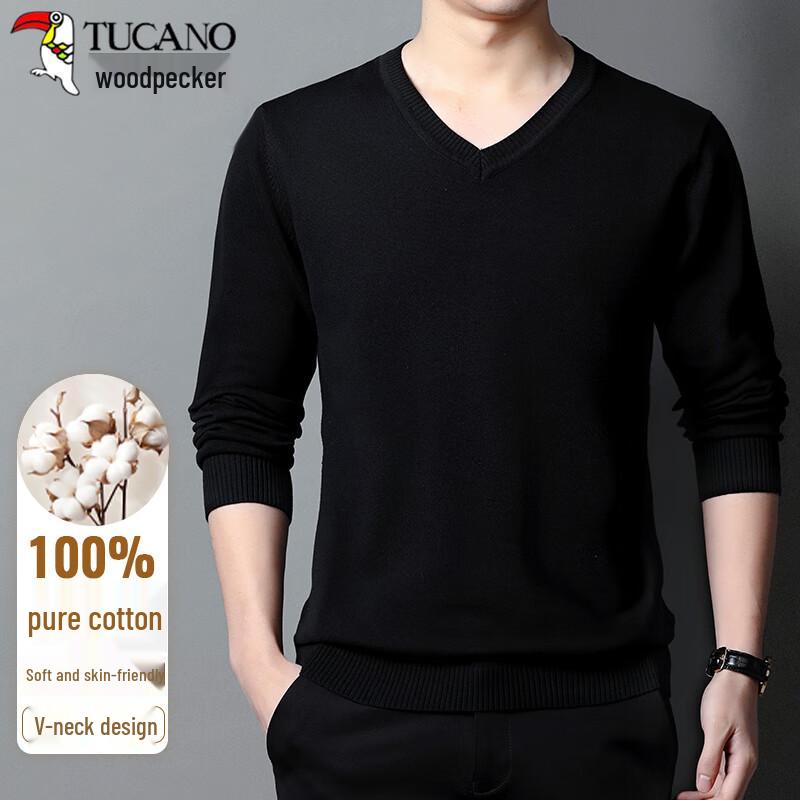 

TUCANO Men s Pure Cotton Knit Sweater L