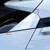 For Toyota CHR C-HR  2018      ABS Rear Window Spoiler Side Cover Tail Triangle Trim Decoration Accessories