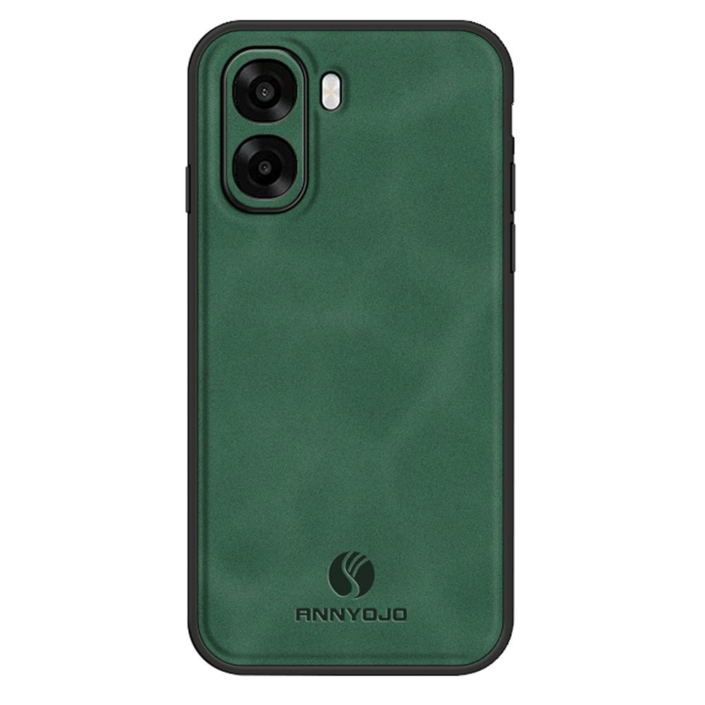 

Чохол ANNYOJO для Oppo A6x 5G / A6x 4G зі Шкіри PU + PC + TPU, Протиударна Задня Кришка