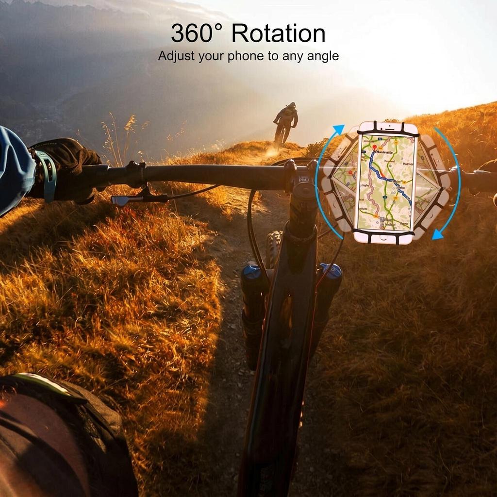 Soporte universal para teléfono móvil para motocicleta y bicicleta