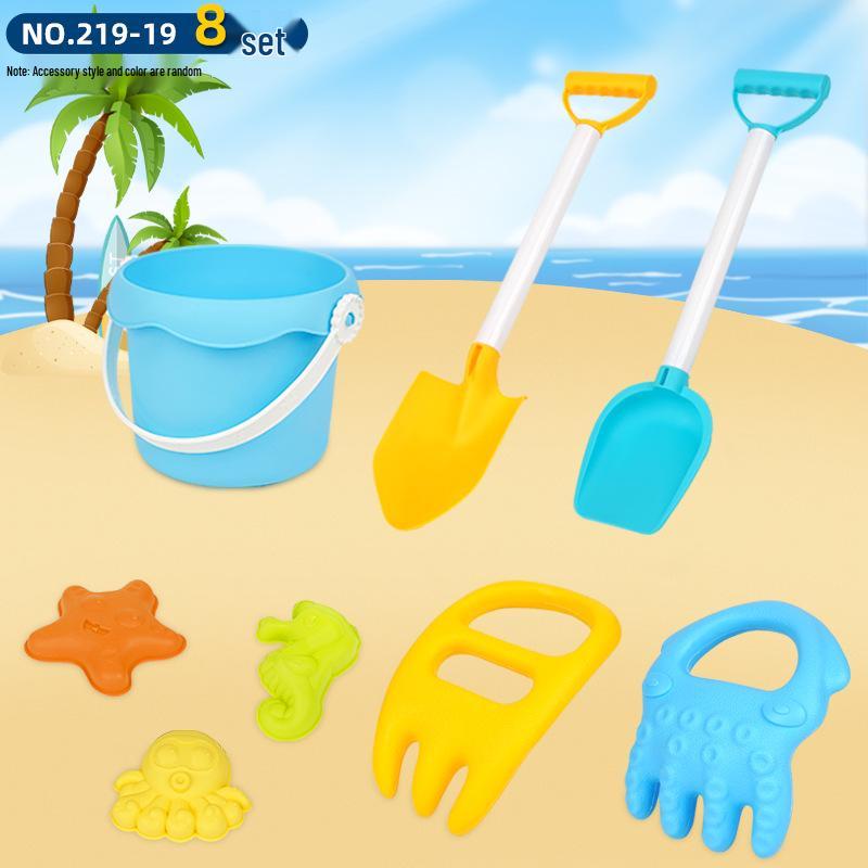 Children's Beach Sand Toy Set with Trolley