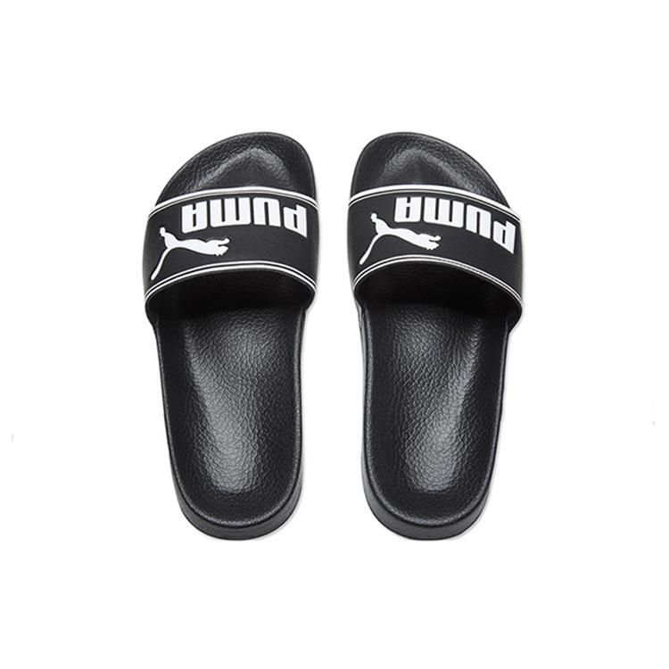 New PUMA Leadcat Slide 'Black White' 360263-01