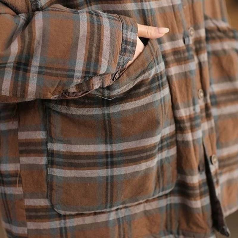 Mantel für Damen Verdickt Herbst Winter Windjacke Übergröße Wasserdicht Lässige Jacke