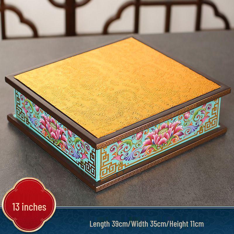 Guan Yin & Guan Gong Elevated Worship Stand for Buddhas & Gods Display